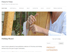 Tablet Screenshot of harptoharp.com